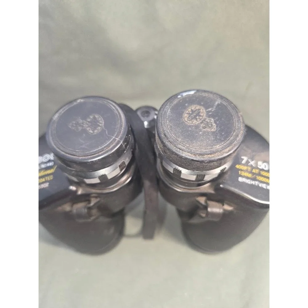 Tasco International Model No 440 Binoculars 7x50 Bright View Fully Coated Black